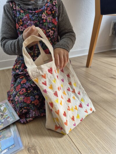 Bild vergr&ouml;&szlig;ern: Mein kleiner B&uuml;cherbeutel